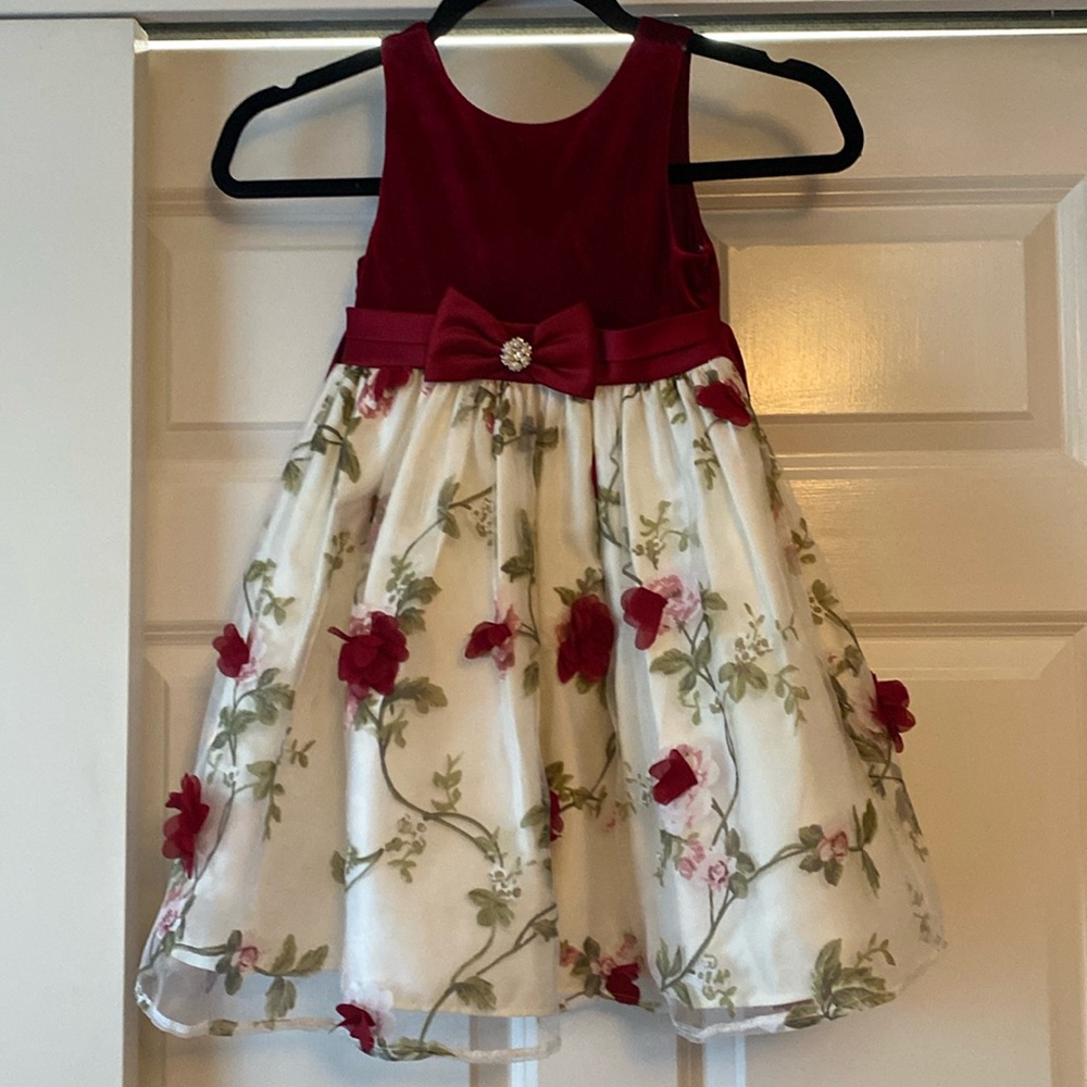 Beautiful Red floral dress